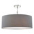 Dar Lighting Dar  RON8639 Ronda Easy Fit Grey Pendant 