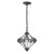 Fran LF2363/1 Follie Iron/Glass 1 Light Pendant
