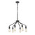 Fran LF2365/6 Linky Antique Iron 6 Light Chandelier