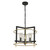 Fran LF2368/3 Bistro Iron/Gold 3 Light Pendant