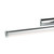 Dar Lighting Dar  SYD6950 Sydney 1 Light Polished Chrome Wall Light 