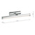 Dar Lighting Dar  SYD6650 Sydney 1 Light Polished Chrome Wall Light 