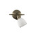 Fran TOPS8981 Lutina 1 Light Bronze Wall Spotlight