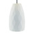 Dar Lighting Dar  CIA422 Ciara 1 Light White Ceramic Table Lamp 