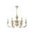 David Hunt Lighting David Hunt EMI0655 Emile 6 Light Rustic French Ceiling Pendant