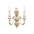 David Hunt Lighting David Hunt EMI0955 Emile 2 Light Rustic French Wall Light