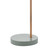 Dar Lighting Dar  FRE4239 Frederick 1 Light Grey Table Lamp 