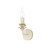 David Hunt Lighting David Hunt CAB0712 Cabana Cream/Gold Single Wall Light