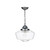 David Hunt Lighting David Hunt STO0146 Stowe 1 Light Chrome Pendant