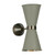 David Hunt Lighting David Hunt HYD09 Hyde 2 Light Metal Wall Bracket