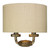 David Hunt Lighting David Hunt SLO30 Sloane 2 Light Rich Bronze Wall Light