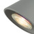 Dar Lighting Diza Matt Grey Single Spotlight