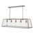 Dar Lighting Academy Antique Copper 5 Light Pendant Bar