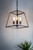 Dar Lighting Academy Black 4 Light Lantern