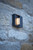 Dar Lighting Yukon Anthracite LED Square Eyelid Outdoor Wall Light IP65