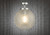 Dar Lighting Wayne Polished Chrome And Glass Bathroom Flush IP44