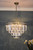 Dar Lighting Vyana Antique Brass Crystal 4 Light Pendant