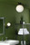 Dar Lighting Alrik Matt Black And Opal Glass Bathroom Flush IP44