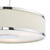 Dar Lighting Alvaro Ivory And Polished Chrome 3 Light Pendant