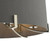 Dar Lighting Veyron 6 Light Polished Nickel Pendant With Shade
