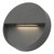 Dar Lighting Ugo Round Eyelid Anthracite LED Outdoor Wall Light IP65