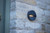 Dar Lighting Ugo Round Eyelid Anthracite LED Outdoor Wall Light IP65