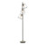 Dar Lighting Tower 3 Light Black and Copper Floor Lamp