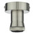 Dar Lighting E27 Antique Chrome Semi Flush Bracket