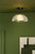 Dar Lighting 1 Light Matt Black Semi Flush Suspension Bracket
