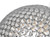 Dar Lighting Serafina Brushed Chrome Large 6 Light Pendant