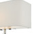 Dar Lighting Ronda 3 Light Wall Light With LED Reading Light Ivory