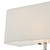 Dar Lighting Ronda 3 Light Wall Light With LED Reading Light Ivory