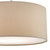 Dar Lighting Ronda 40cm Ecru Easy Fit Pendant