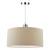 Dar Lighting Ronda 40cm Ecru Easy Fit Pendant
