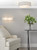 Dar Lighting Ronda Ivory 2 Light Wall Light