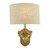 Dar Lighting Raul Gold Monkey Wall Light With Shade