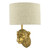 Dar Lighting Raul Gold Monkey Wall Light With Shade