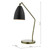 Dar Lighting Olly Antique Brass Black Task Table Lamp