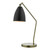 Dar Lighting Olly Antique Brass Black Task Table Lamp