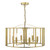 Dar Lighting Myka Brushed Bronze 6lt Pendant