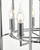 Dar Lighting Myka Polished Chrome 6lt Pendant