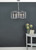 Dar Lighting Myka Polished Chrome 6lt Pendant