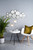 Dar Lighting Mikara Polished Chrome Planet Glass 2 Light Table Lamp
