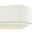 Dar Lighting Lando White Ceramic Wall Washer