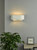 Dar Lighting Lando White Ceramic Wall Washer