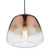 Dar Lighting Klaxon Ombre Copper Glass 1 Light Pendant