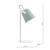 Dar Lighting Dar EFF4139 Effie 1 Light Grey/White Desk Lamp 