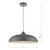 Dar Lighting Kaelan Graphite 1 Light Single Pendant