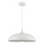 Dar Lighting Kaelan White 1 Light Single Pendant