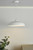 Dar Lighting Kaelan White 1 Light Single Pendant